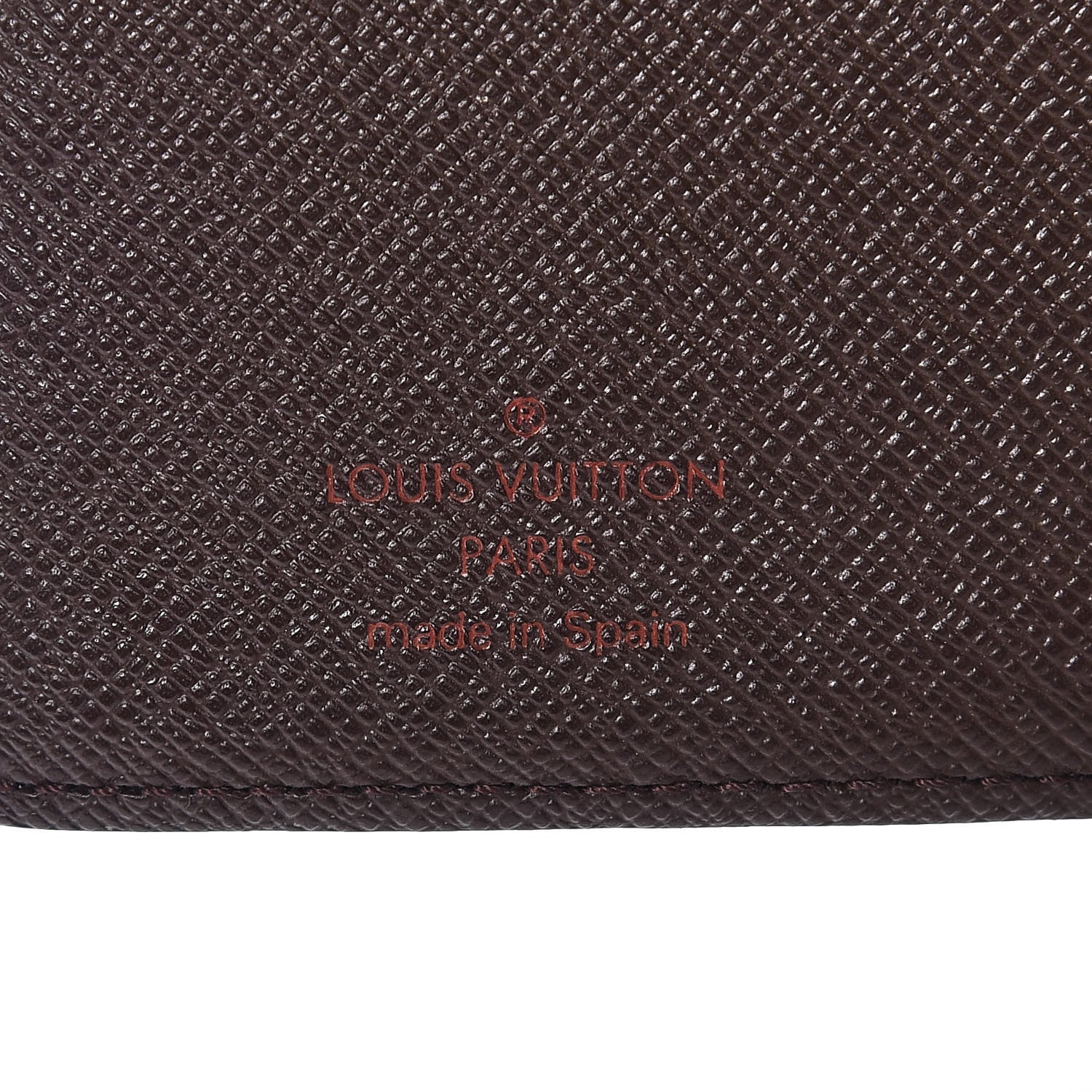 Louis Vuitton Damier Ebene Small Ring Agenda Cover 6 of 9