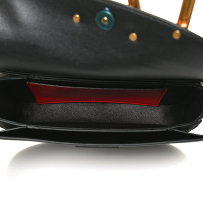 Valentino Garavani Smooth Calfskin Supervee Shoulder Bag Black 5 of 11