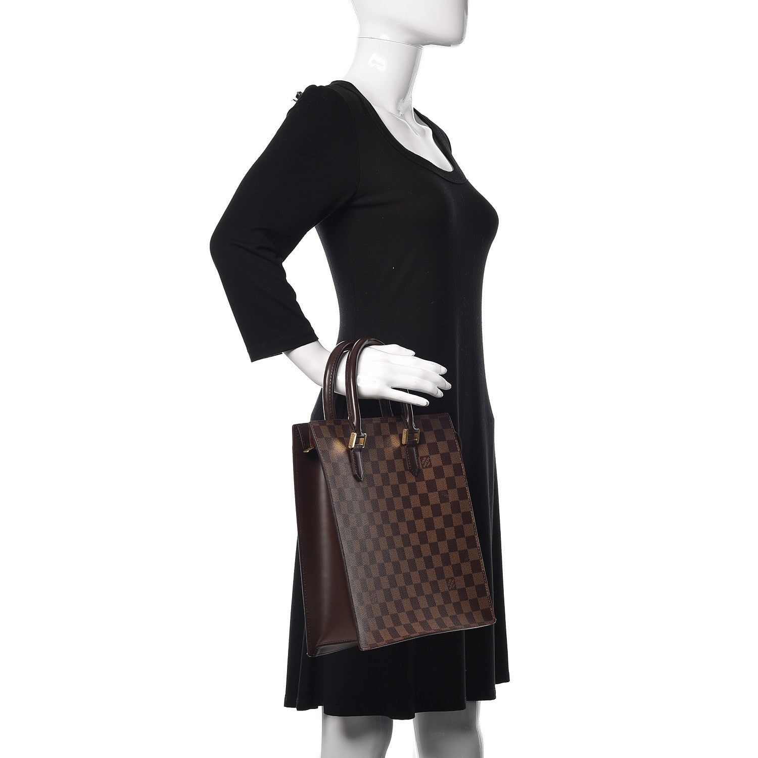 Louis Vuitton Damier Ebene Venice Sac Plat 2 of 14