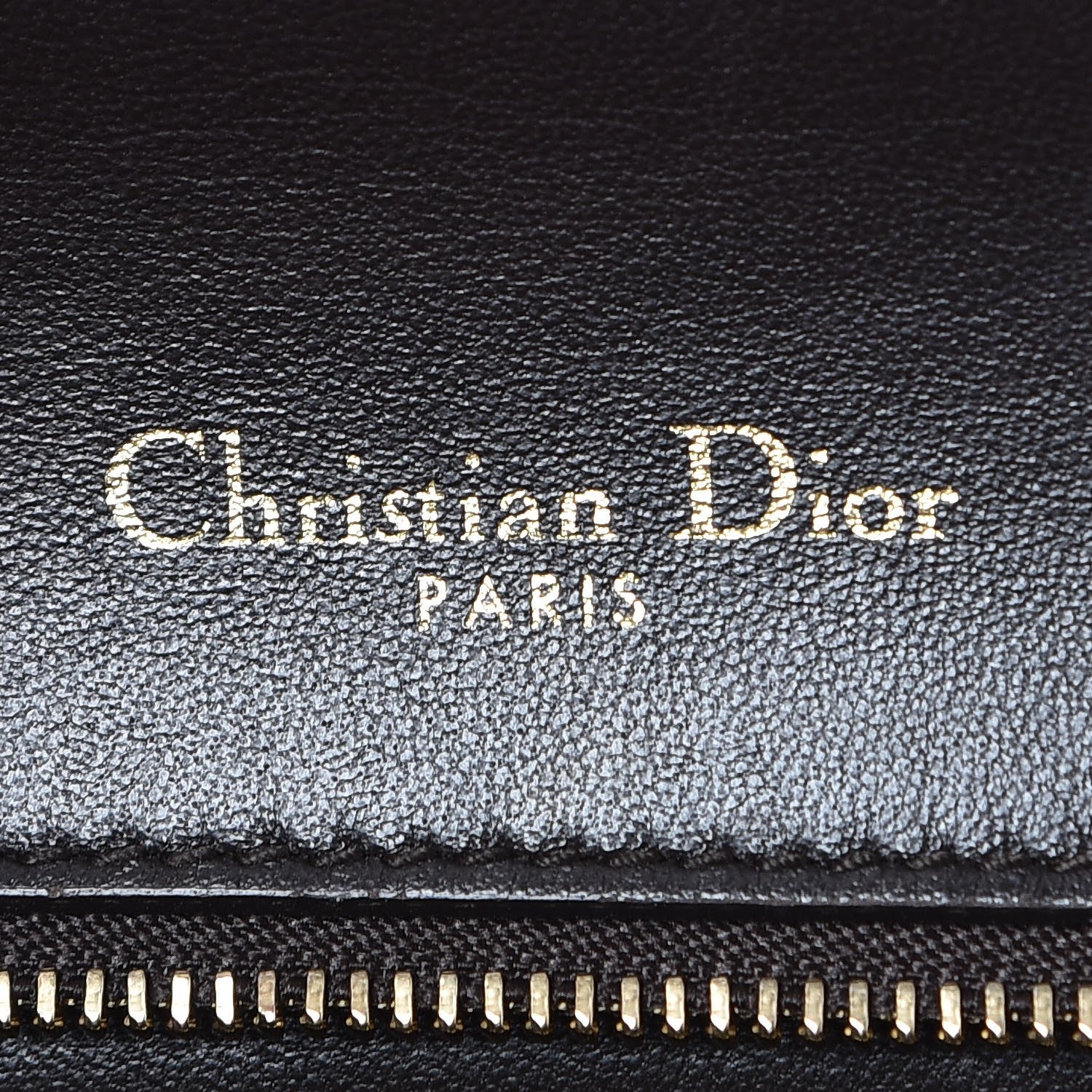 Christian Dior Metallic Patent Micro-Cannage Gradient Medium Diorama Flap Bag Bronze Gold 7 of 10