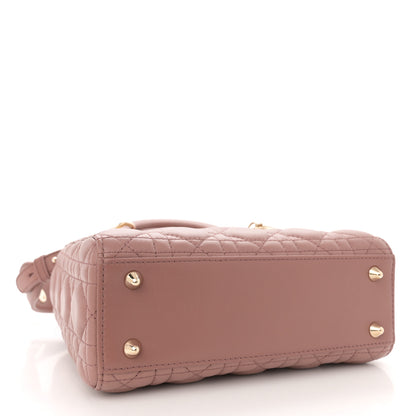 Christian Dior Lambskin Cannage Small Lucky Badges My Lady Dior Fard 4 of 10