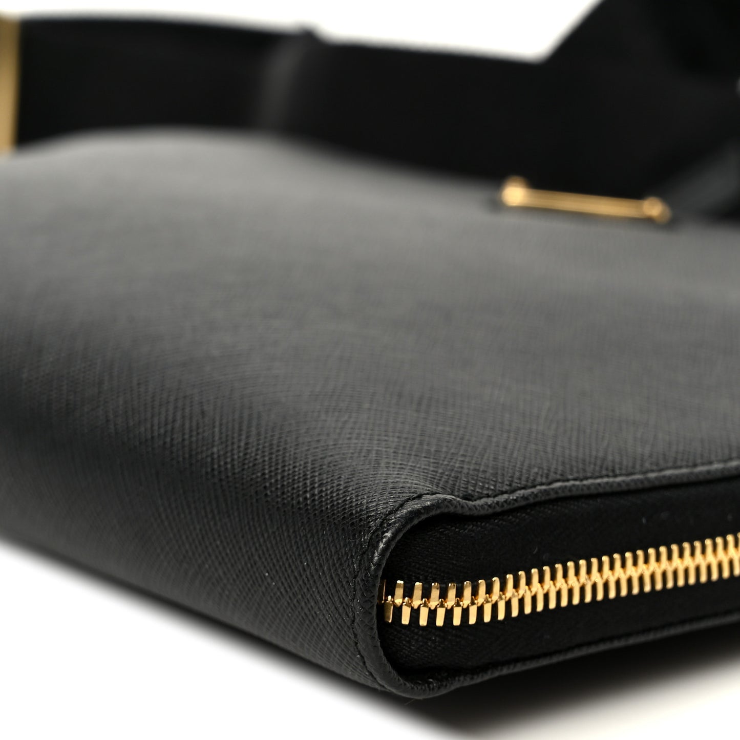 Saffiano Crossbody Bag Black