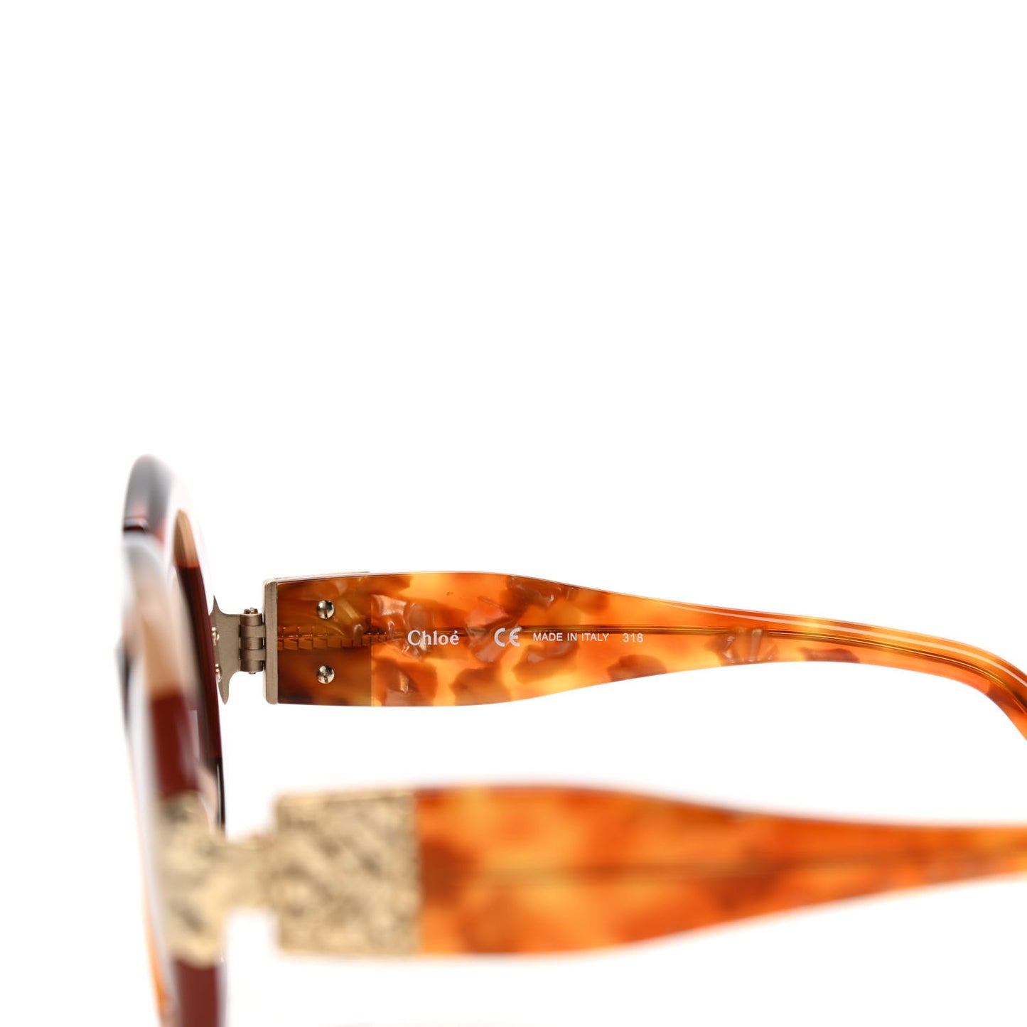 Oversized Venus Sunglasses CE743S Blonde Havana