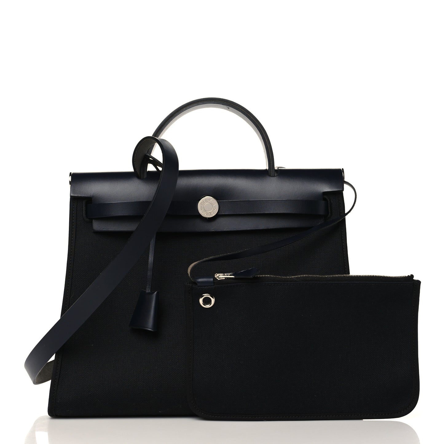 Military Toile Vache Hunter Herbag Zip PM 31 Black Bleu Indigo