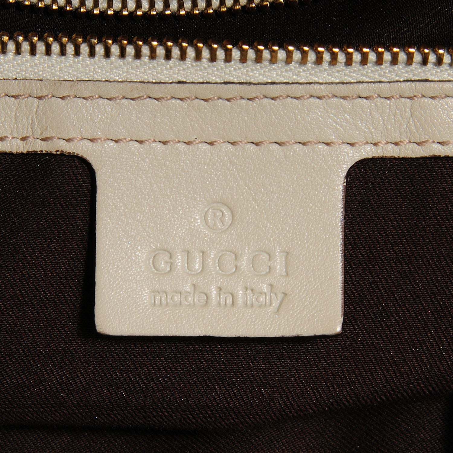 Gucci Monogram Medium Indy Top Handle Hobo Off White 6 of 7