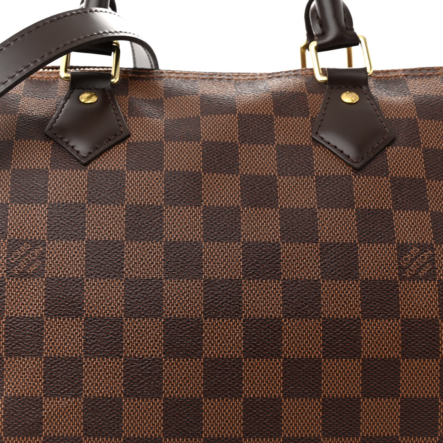 Louis Vuitton Damier Ebene Speedy Bandouliere 35 8 of 12