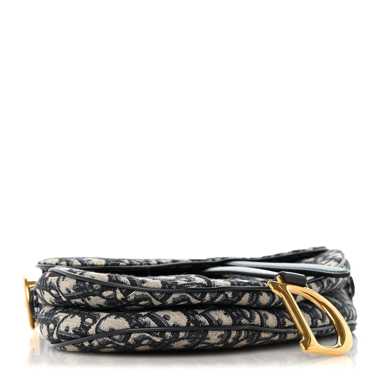 Oblique Saddle Bag Blue