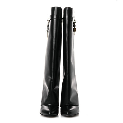 Givenchy Calfskin Shark Lock Pant Boots 36 Black 3 of 14
