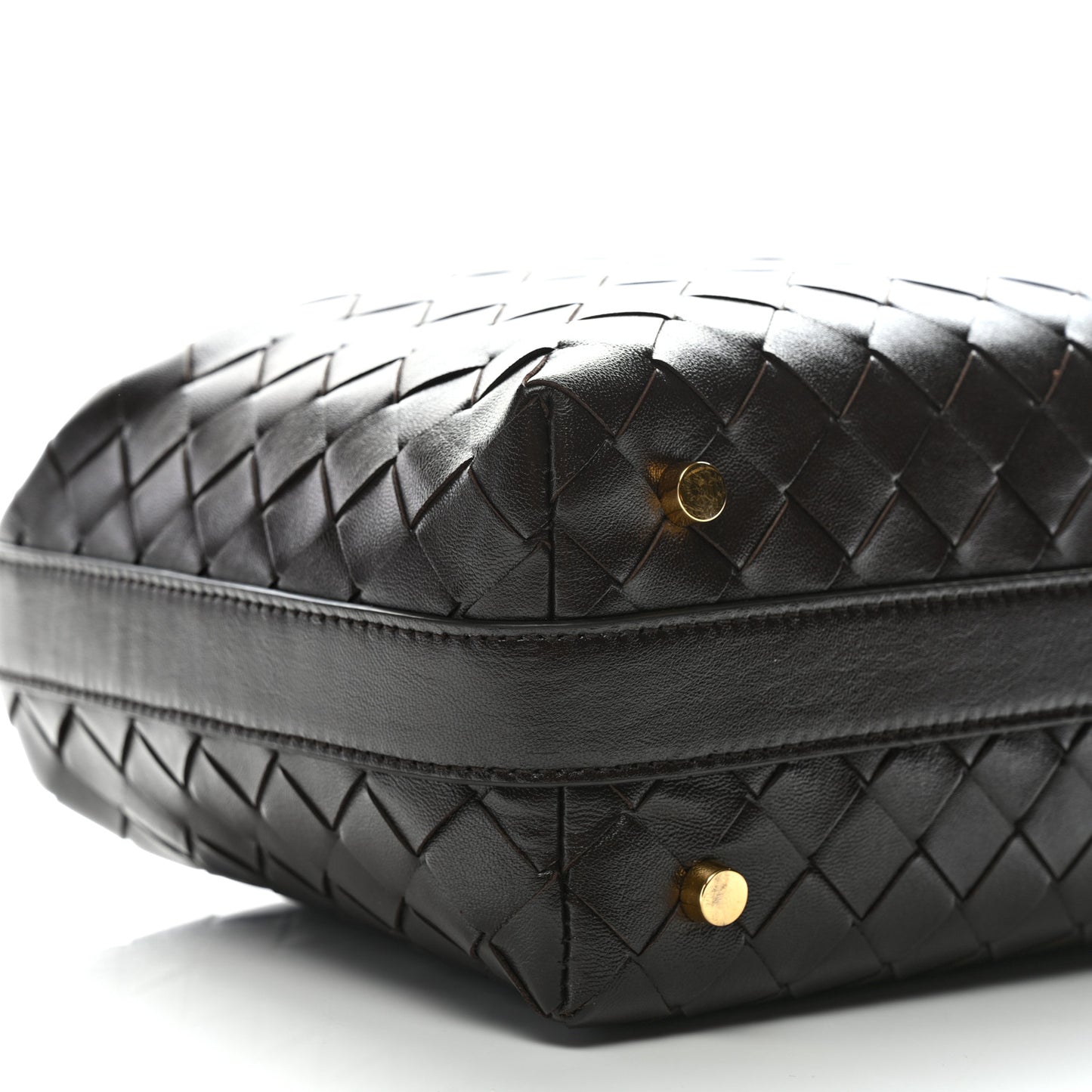 Calfskin Nappa Intrecciato Mini Wallace Fondant