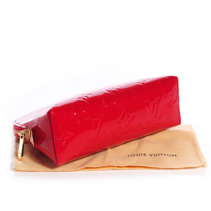 Louis Vuitton Vernis Cosmetic Pouch Cherry 4 of 7