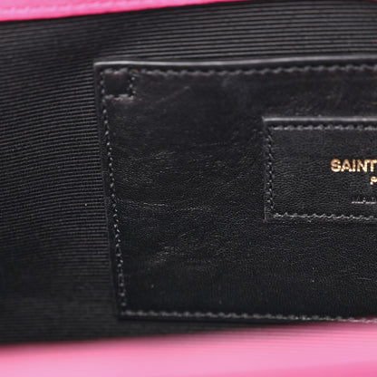 Saint Laurent Suede Medium Monogram Kate Tassel Shoulder Bag Lipstick Fuchsia 11 of 19