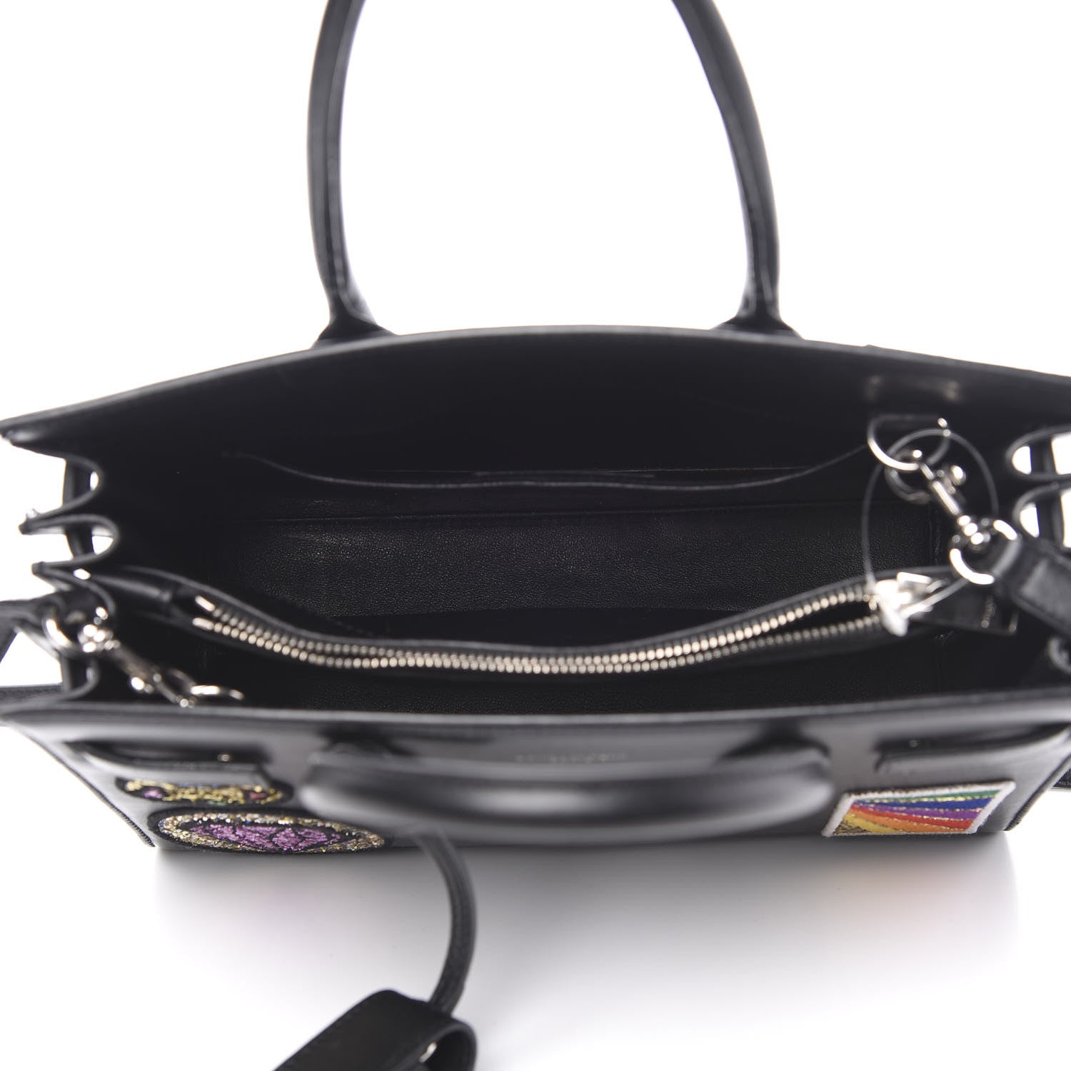 Saint Laurent Calfskin Patchwork Baby Sac De Jour Black Multi 5 of 17