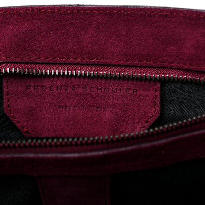 Proenza Schouler Suede Medium PS1 Satchel Raspberry 7 of 13