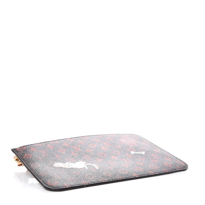 Louis Vuitton Catogram Neverfull MM GM Pochette Marron 4 of 7