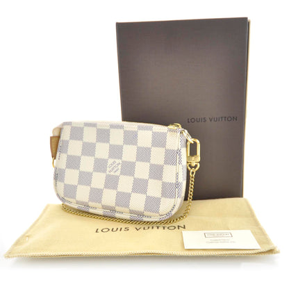 Louis Vuitton Damier Azur Mini Pochette Accessories 2 of 7