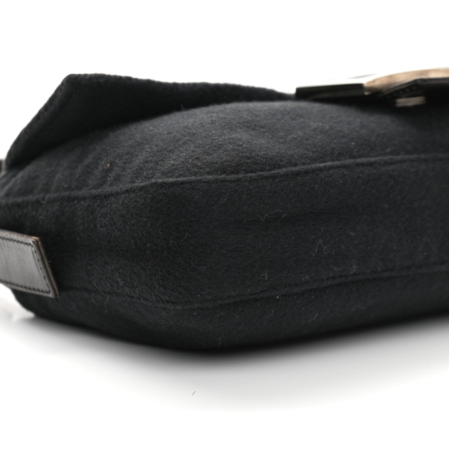 Fendi Wool Baguette Black 9 of 11