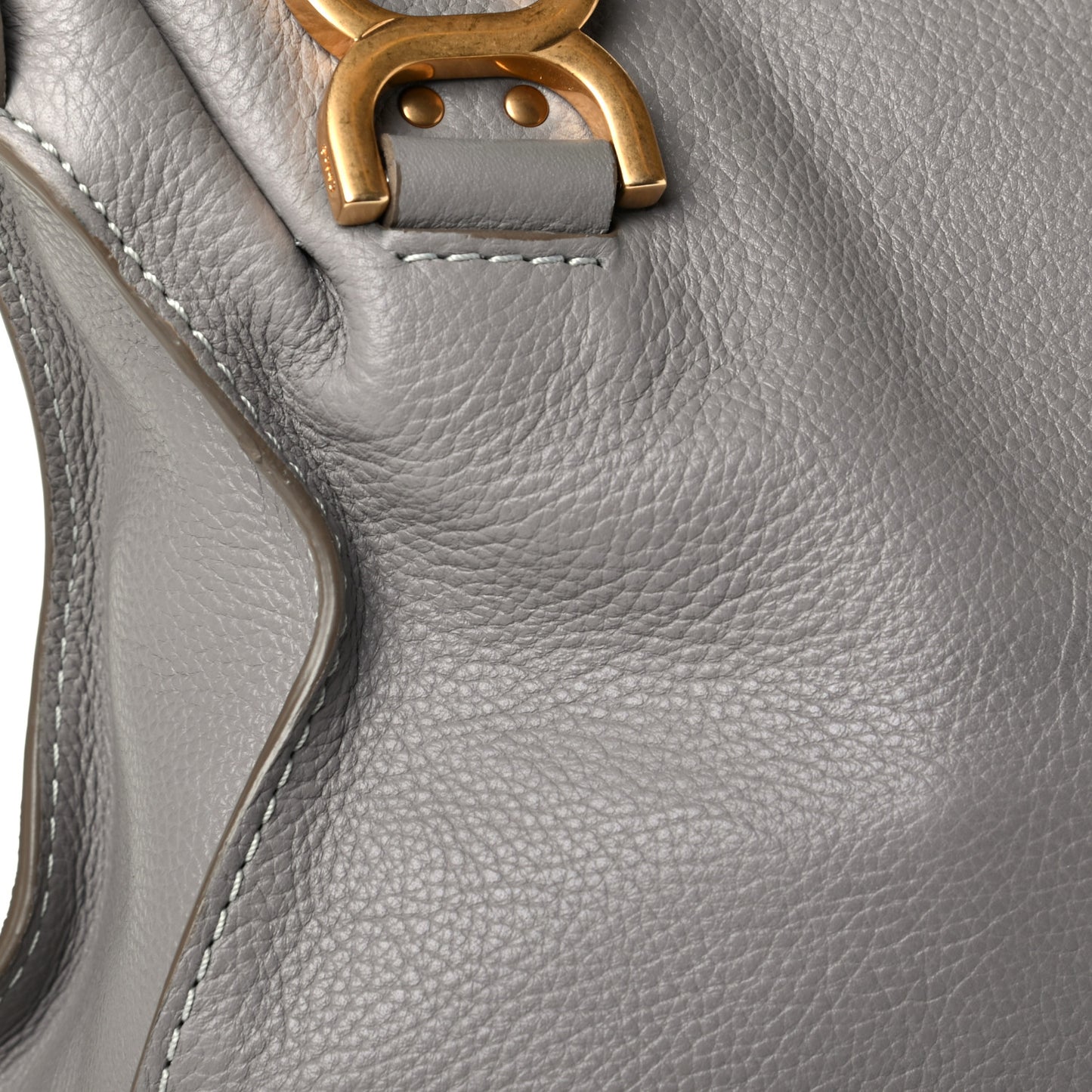 Calfskin Medium Marcie Satchel Cashmere Grey