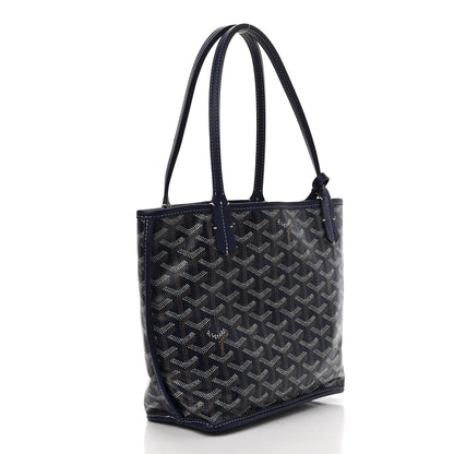 Goyard Goyardine Reversible Mini Anjou Navy 5 of 19
