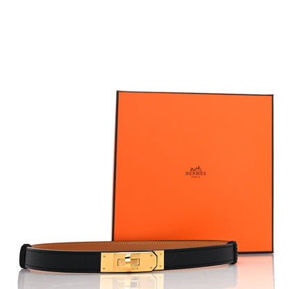 Hermes Epsom Kelly Belt Black 4 of 4