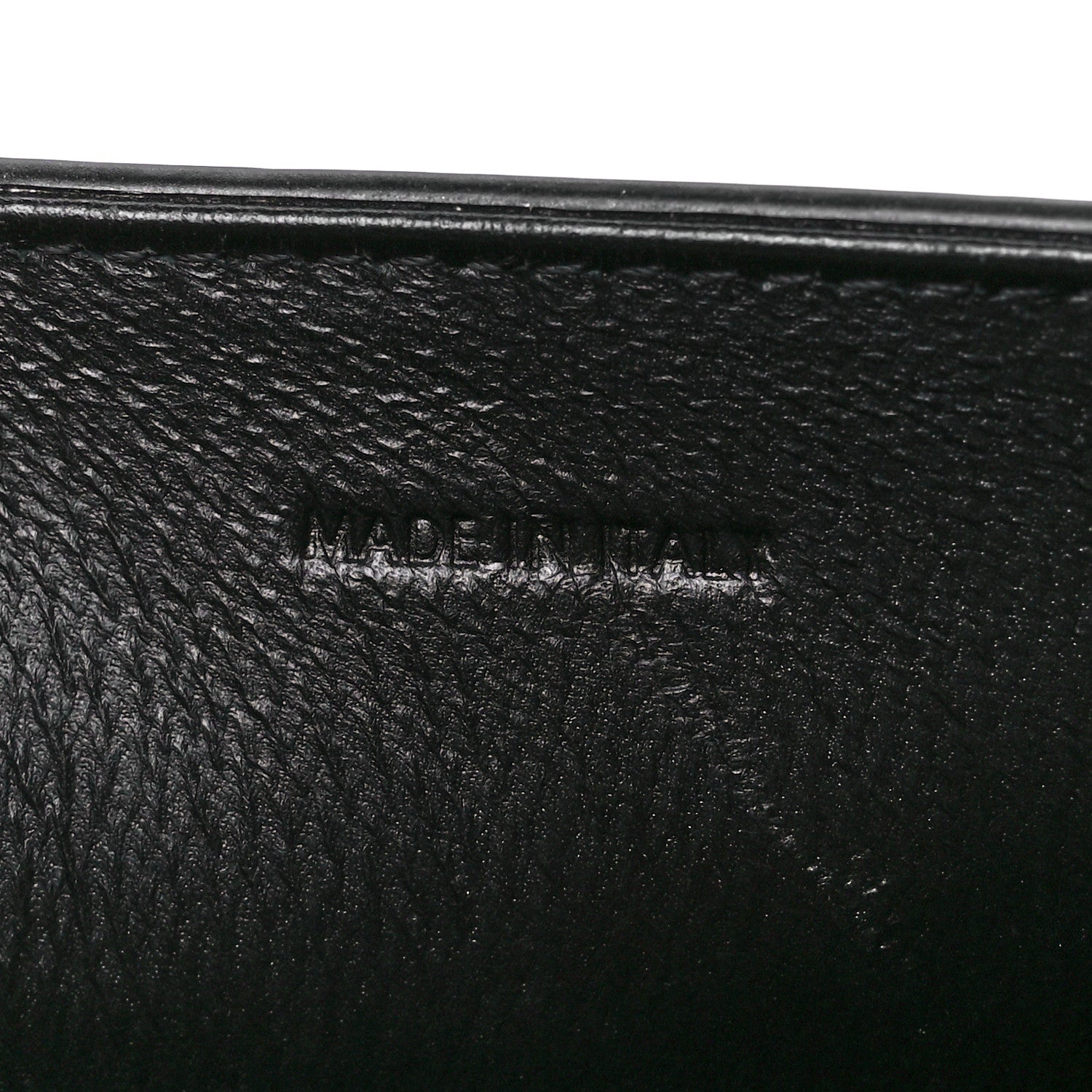 Celine Shiny Calfskin Triomphe Shoulder Bag Black 9 of 13