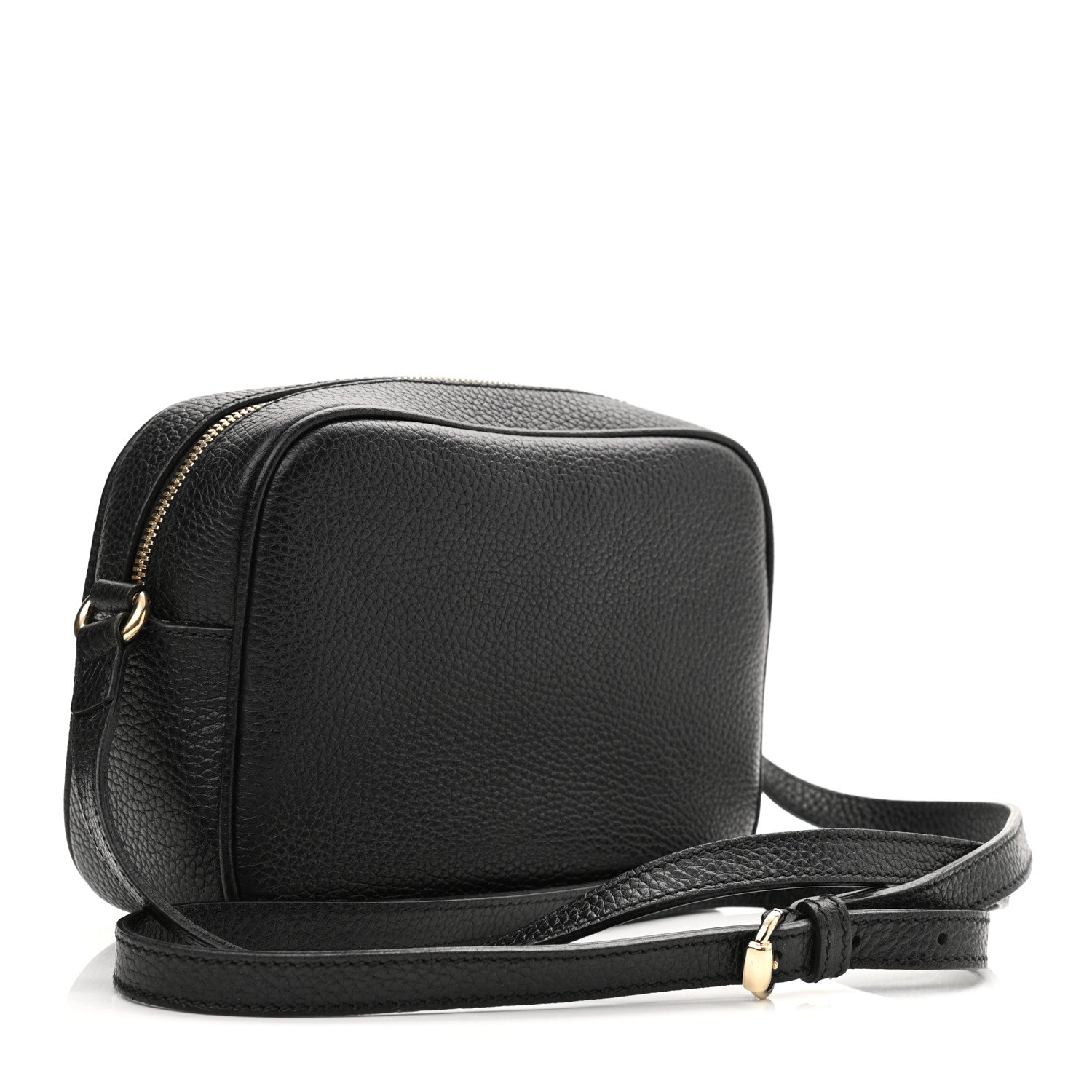 Gucci Pebbled Calfskin Small Soho Disco Bag Black 3 of 13