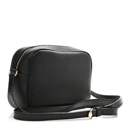 Gucci Pebbled Calfskin Small Soho Disco Bag Black 3 of 13