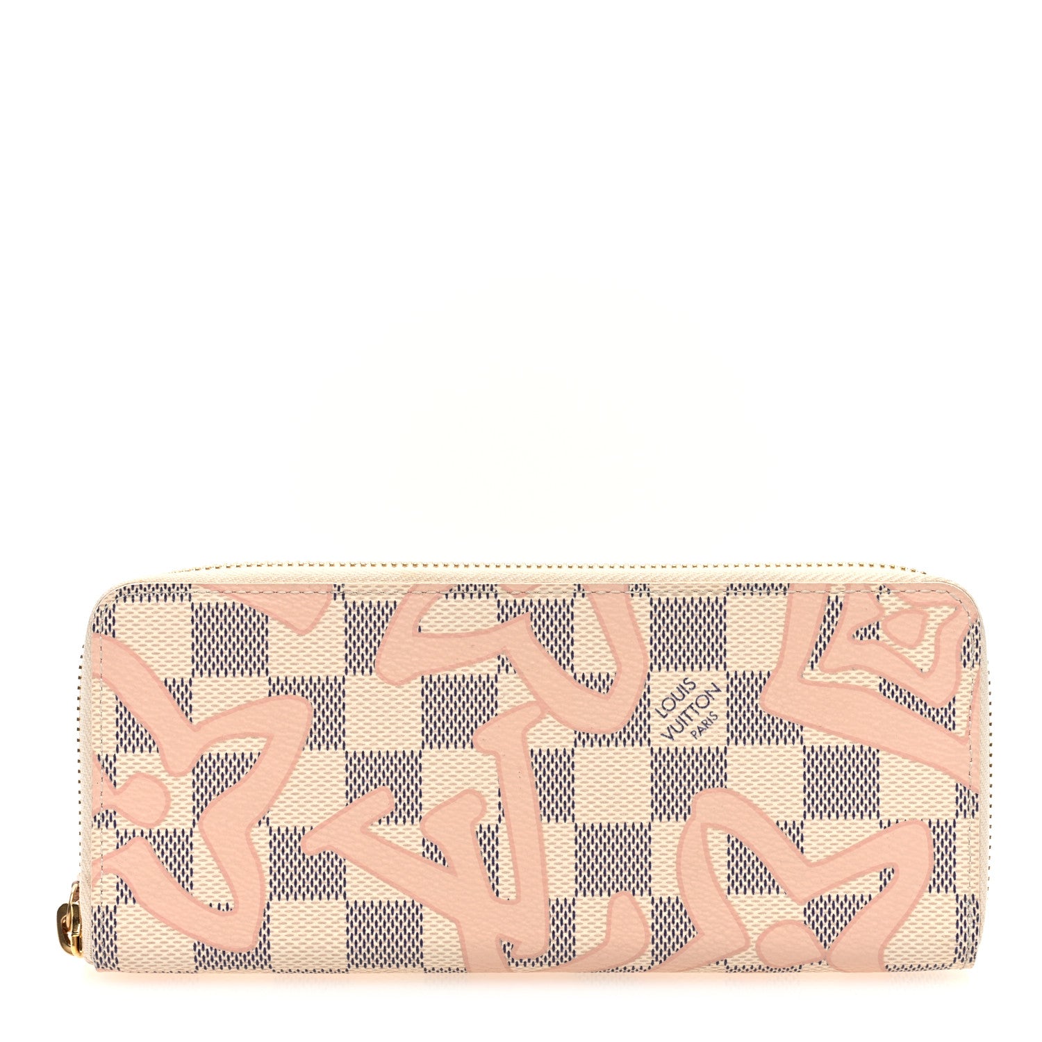 Louis Vuitton Damier Azur Tahitienne Clemence Wallet 1 of 6