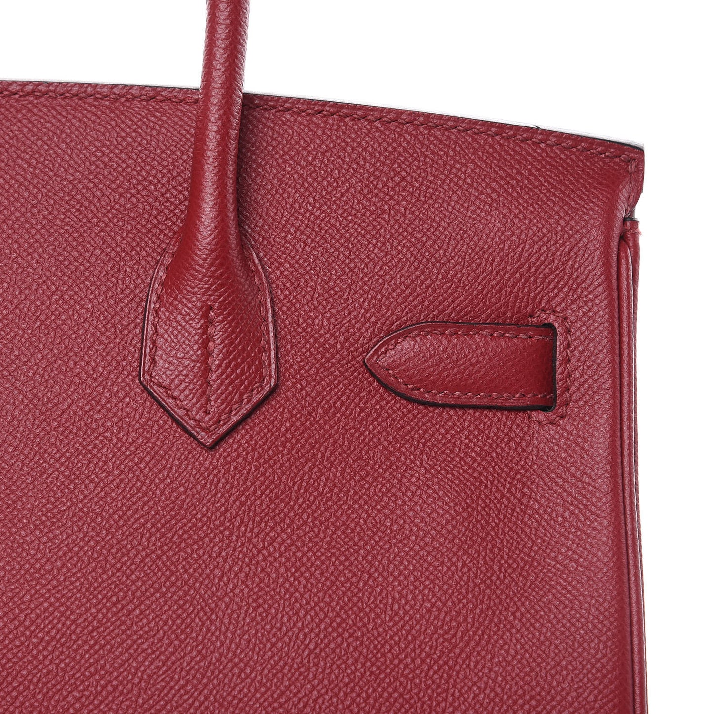 Epsom Birkin 30 Rouge Grenat