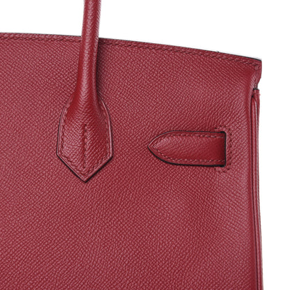 Hermes Epsom Birkin 30 Rouge Grenat 25 of 33