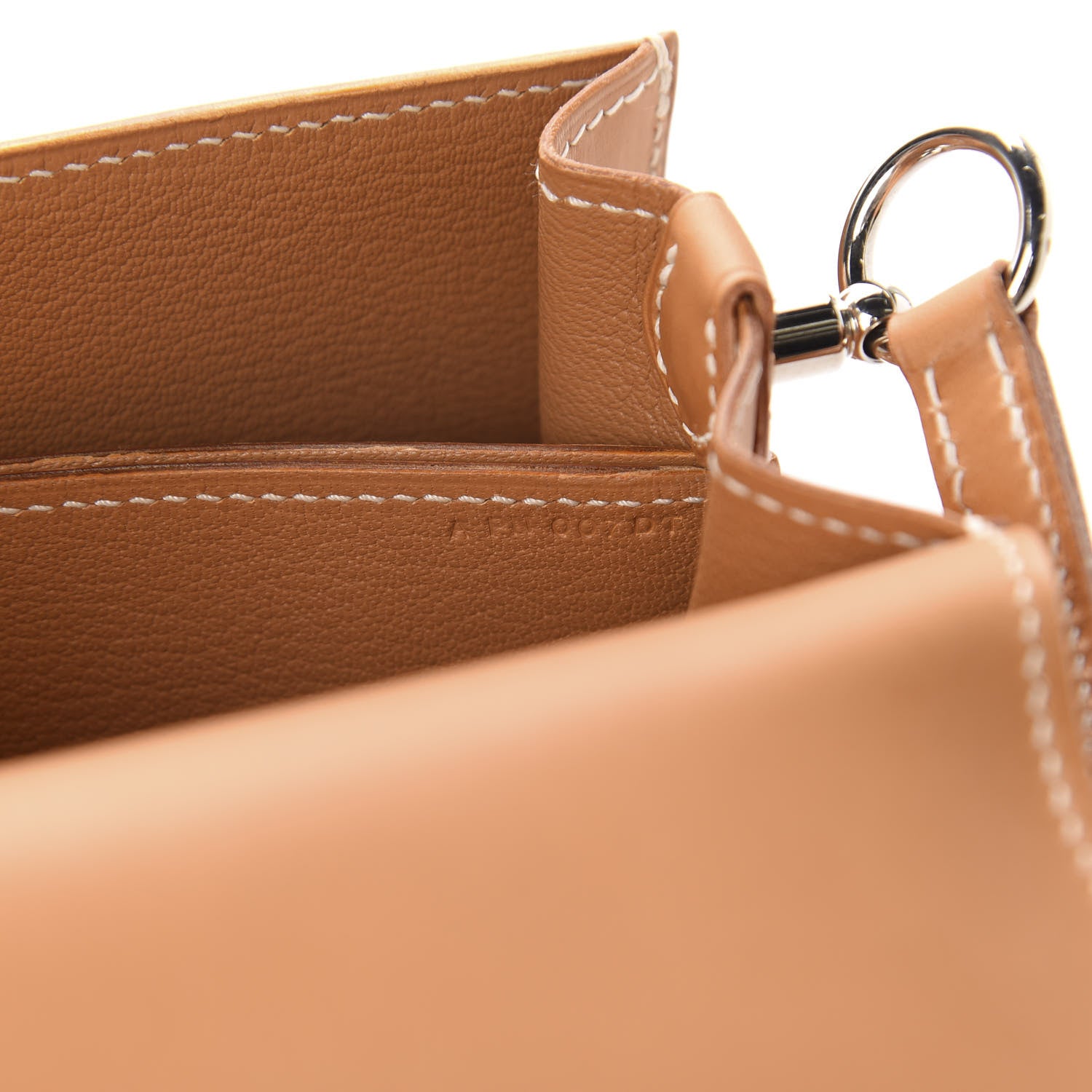 Hermes Veau Butler Mini Sac Roulis Natural Sable 9 of 11