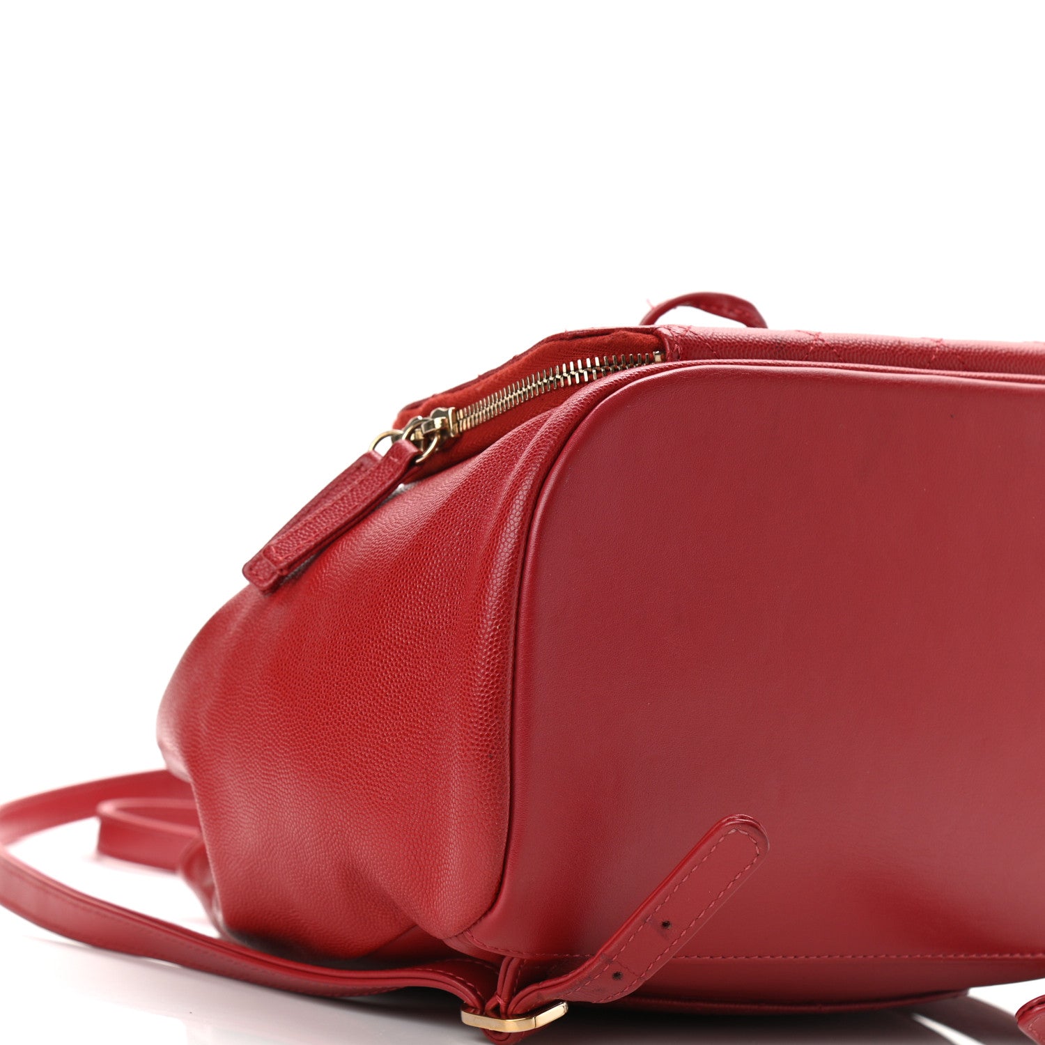 Chanel Caviar Quilted Business Affinity Backpack Red 9 of 11