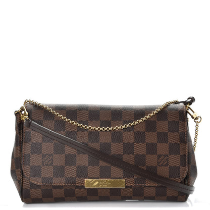 Louis Vuitton Damier Ebene Favorite MM 1 of 9