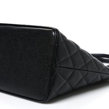 Chanel Caviar Quilted Medallion Tote Black 11 of 11