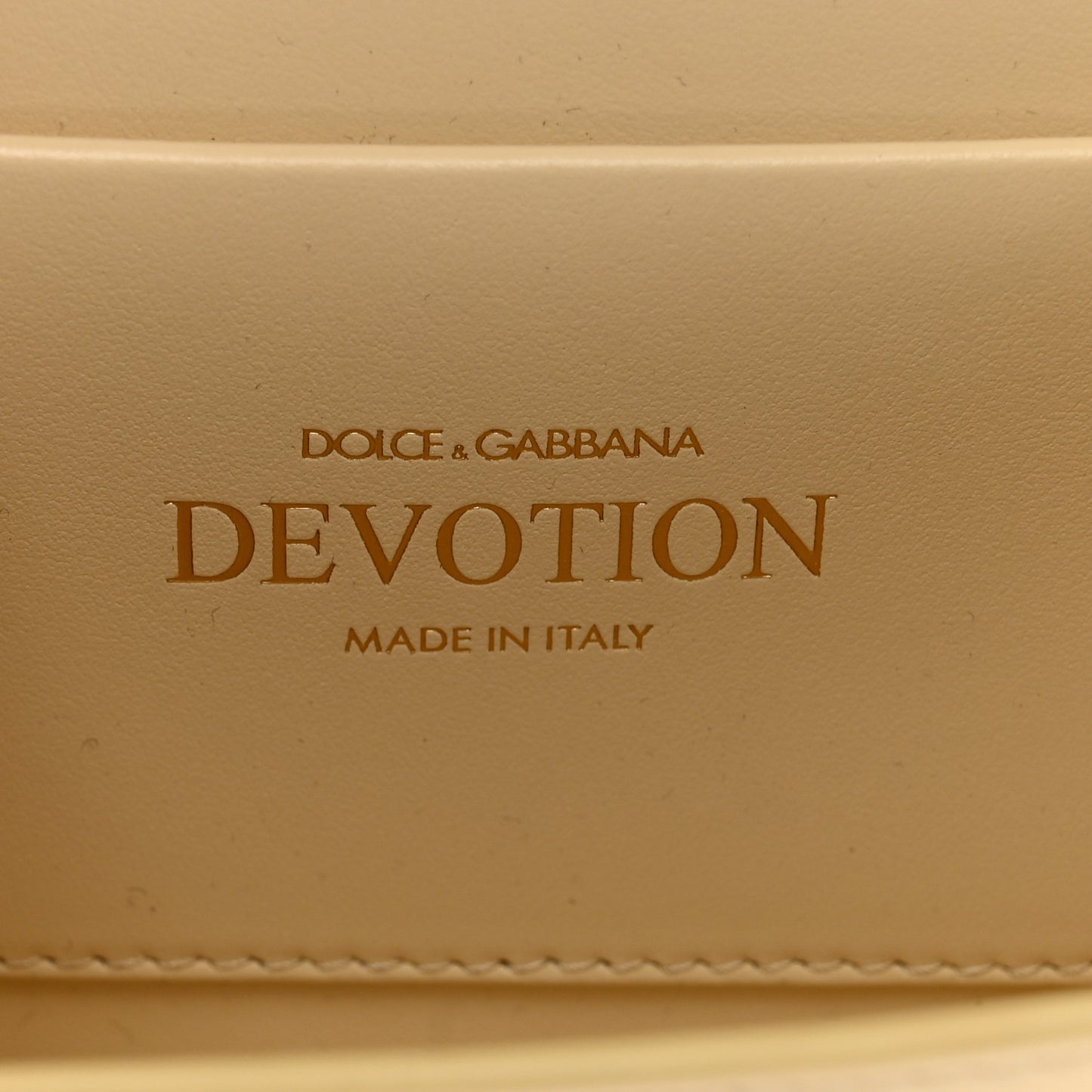 Smooth Calfskin Small Devotion Envelope Top Handle Bag Light Beige