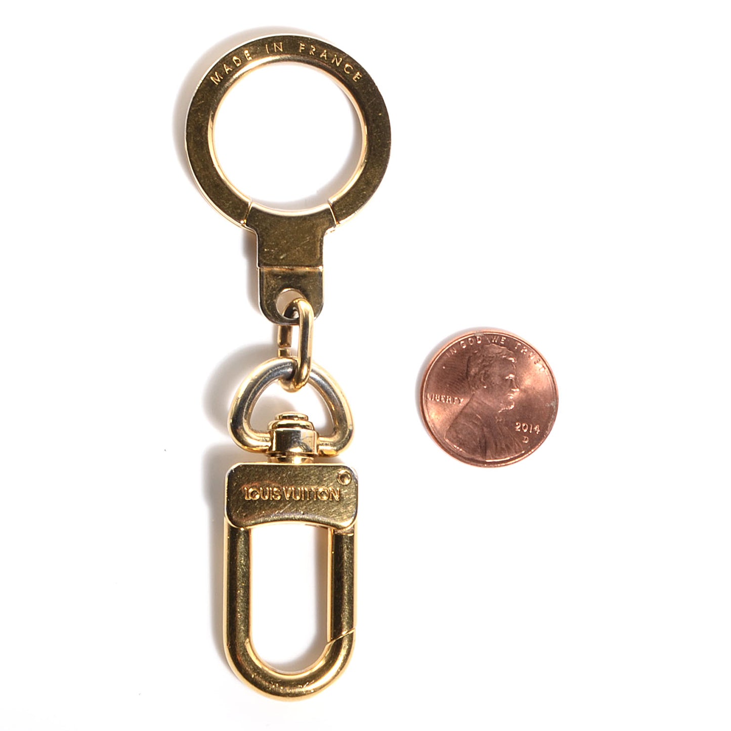 Pochette Extender Key Ring Gold