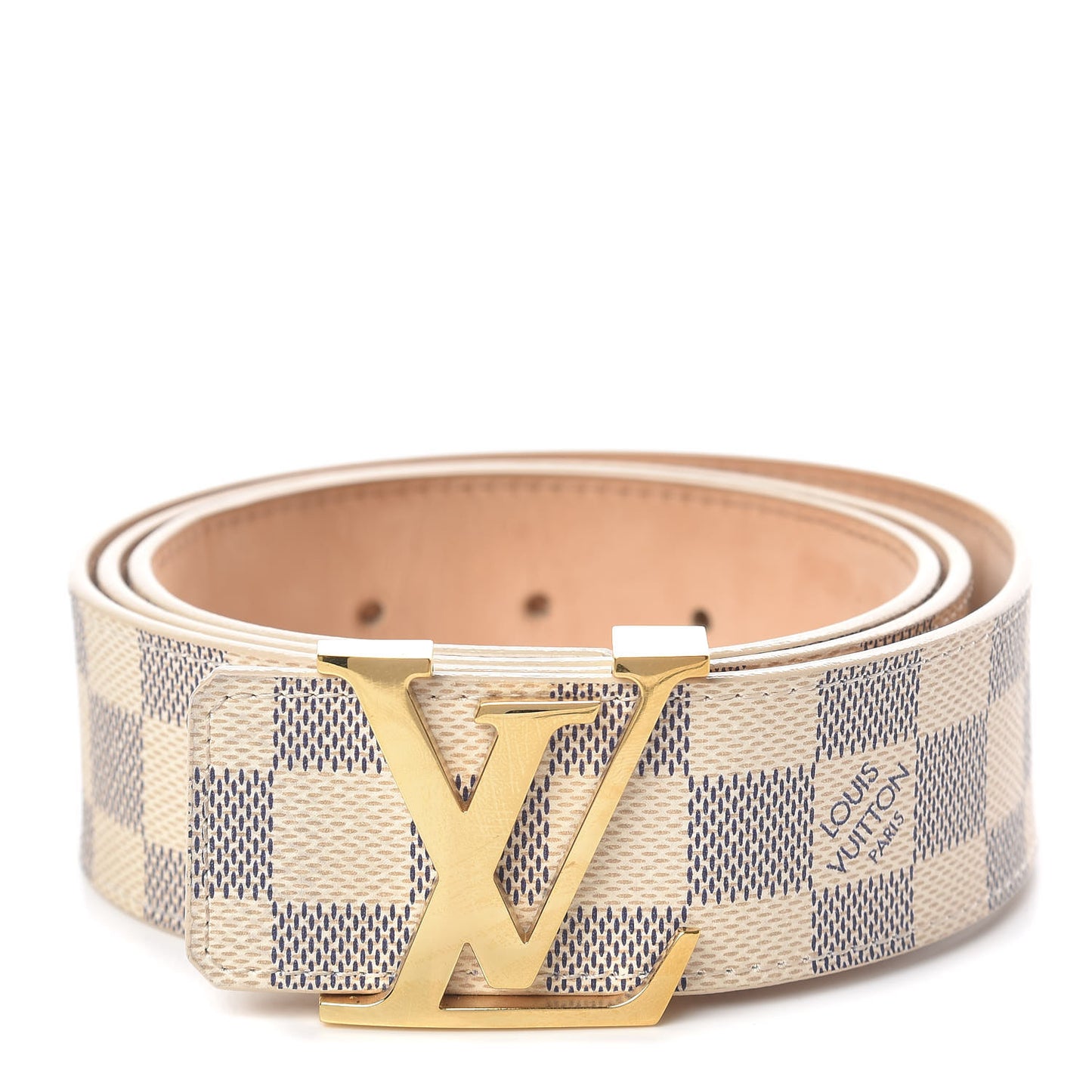 Damier Azur 40mm LV Initiales Belt 95 38