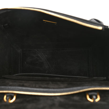 Celine Grained Calfskin Micro Belt Bag Black 9 of 21