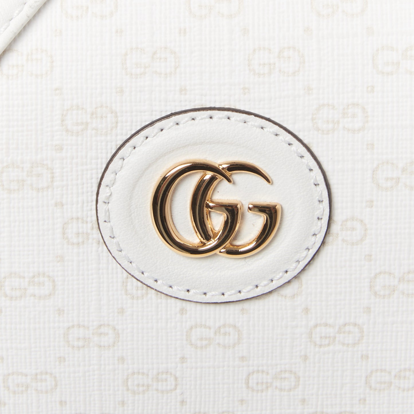 Mini Vintage GG Supreme Monogram GG New Candy Crossbody Great White