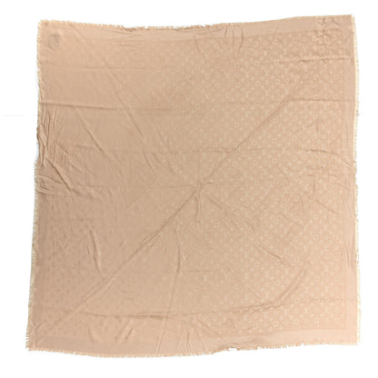 Louis Vuitton Silk Wool Monogram Shawl Dune 1 of 5