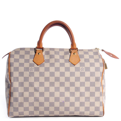 Louis Vuitton Damier Azur Speedy 30 1 of 12