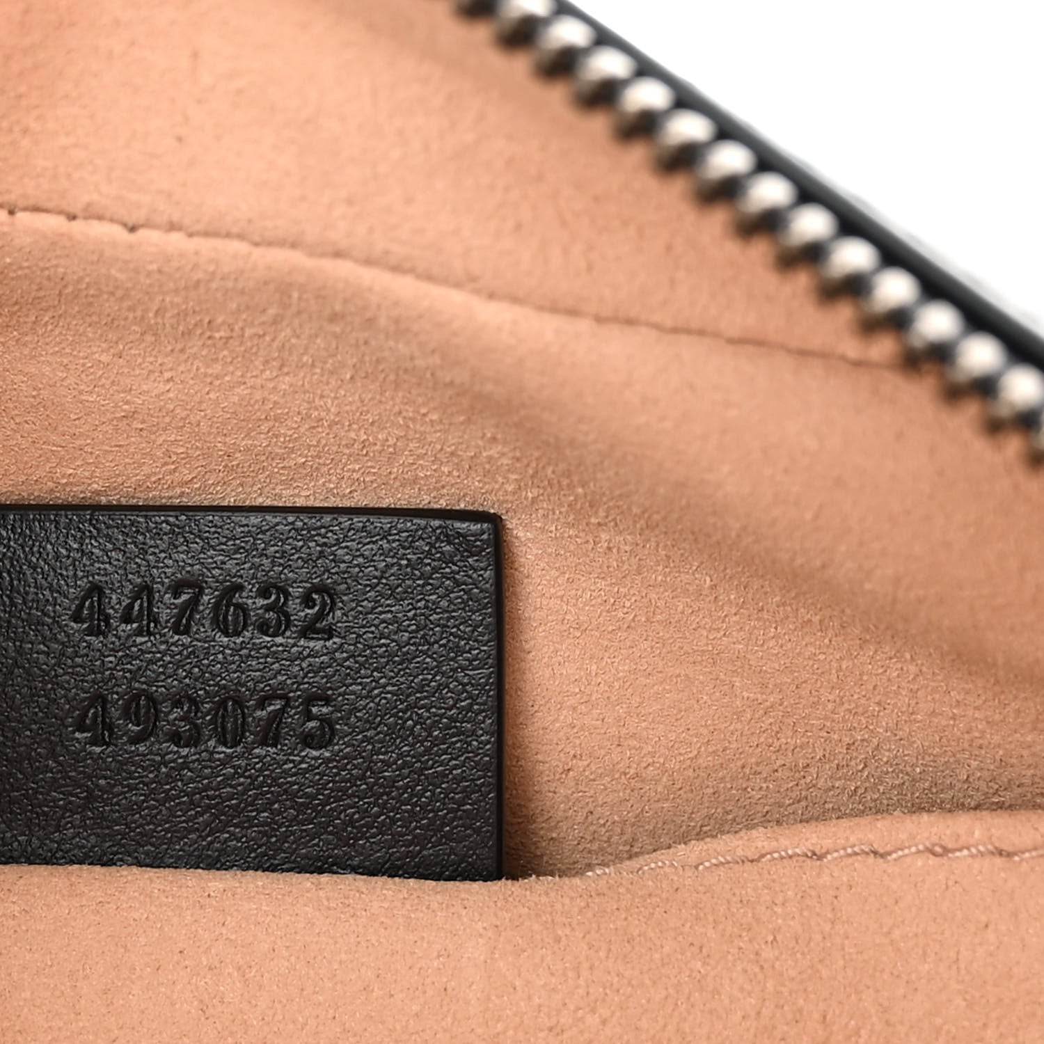 Gucci Calfskin Matelasse Small GG Marmont Chain Shoulder Bag Black 7 of 10