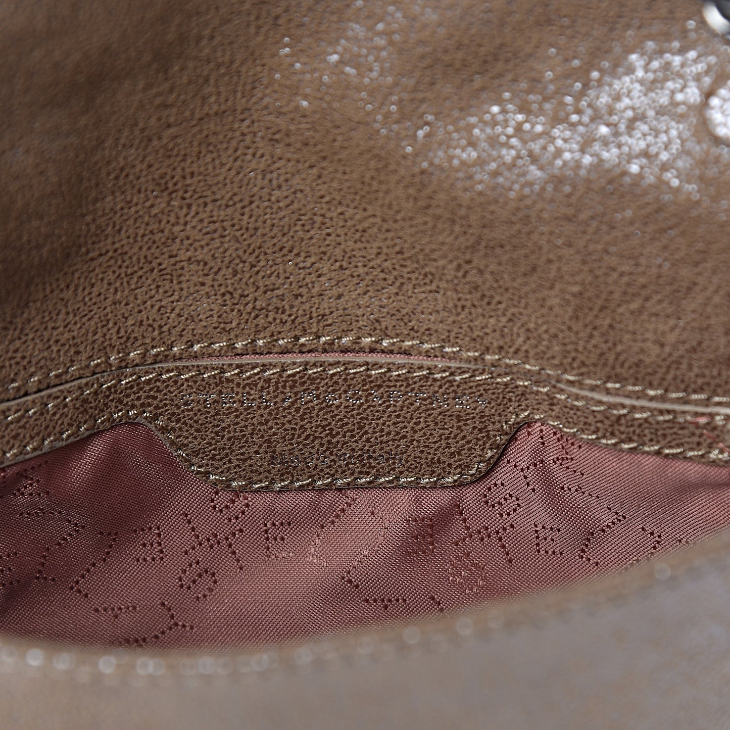 Shaggy Deer Falabella Crossbody Bag Taupe