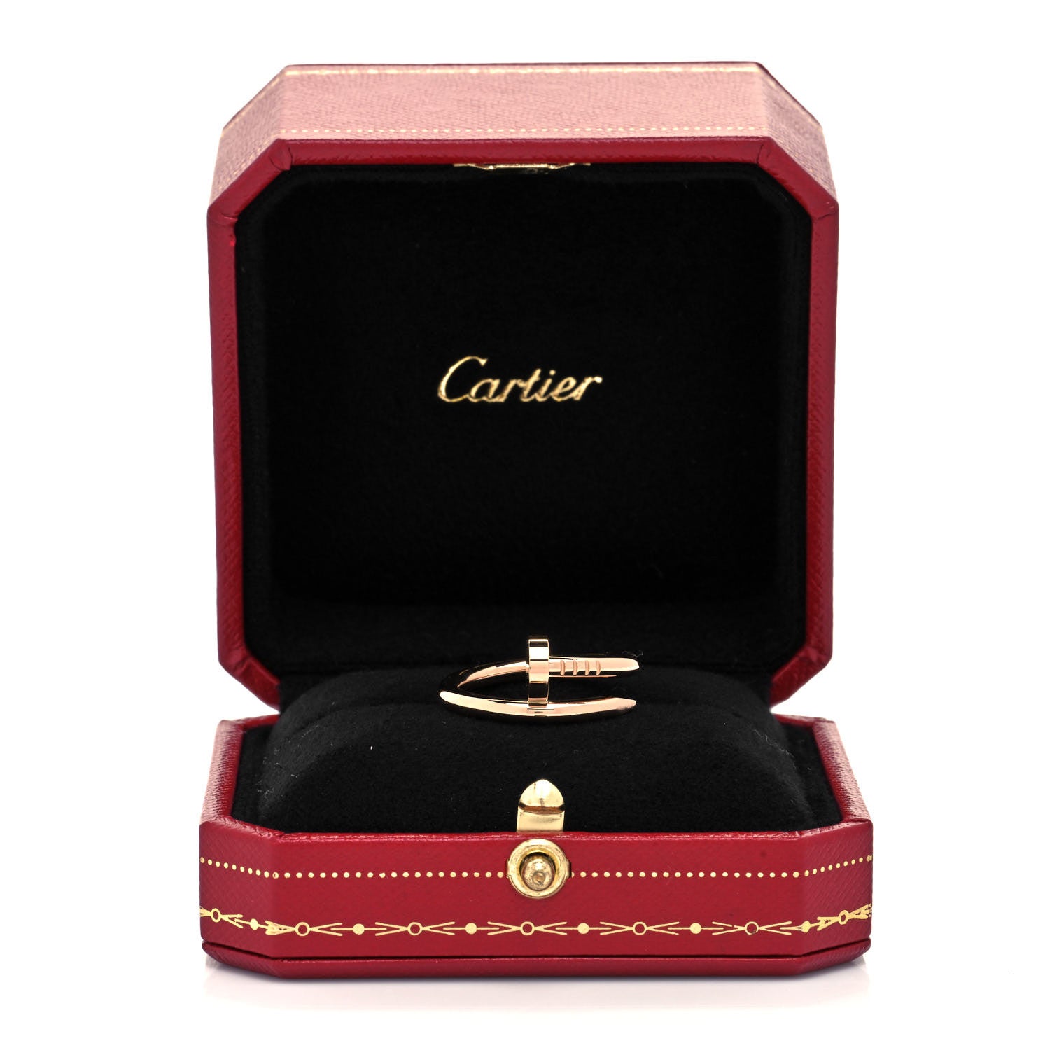 Cartier 18K Pink Gold Juste Un Clou Ring 56 7.5 5 of 5