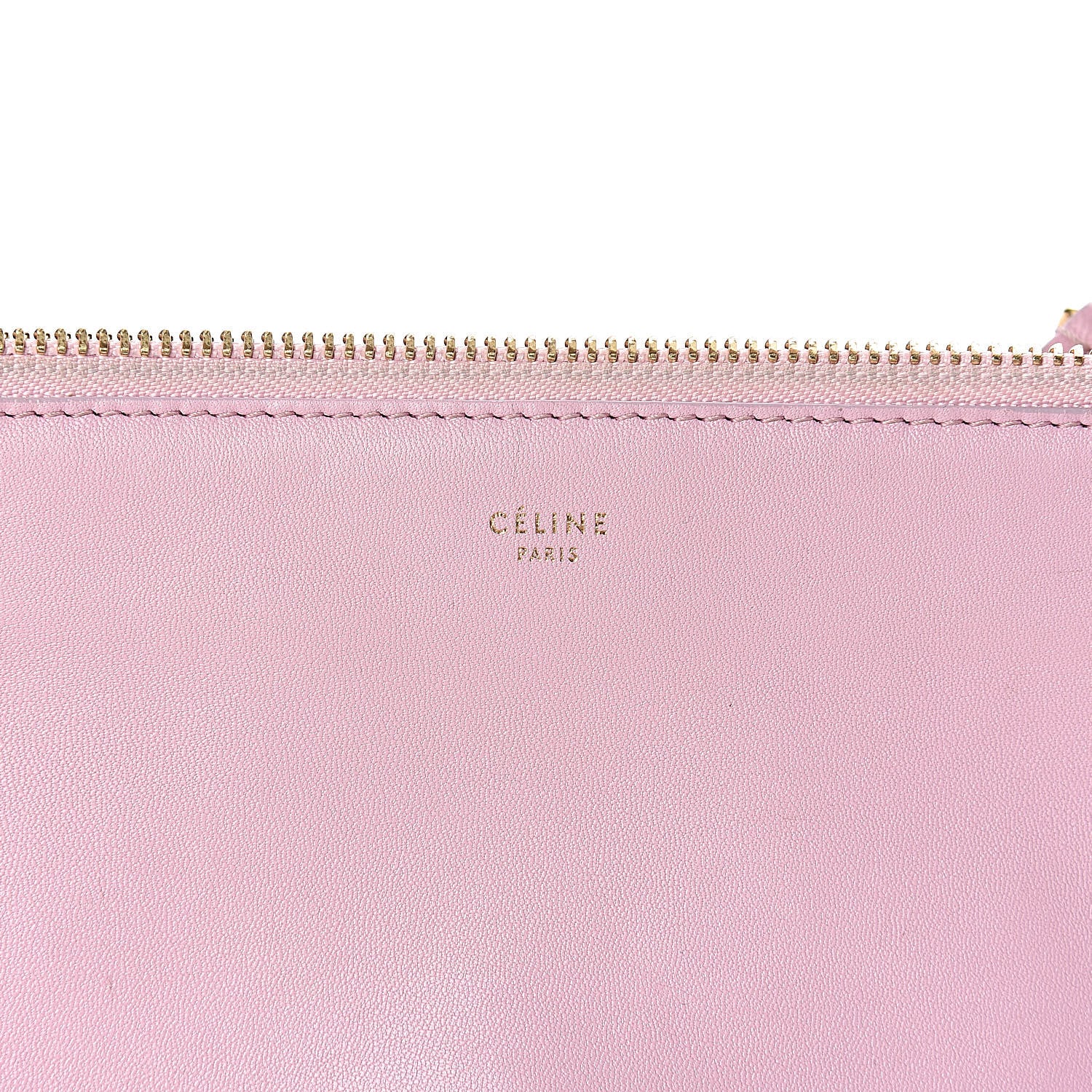 Celine Lambskin Small Trio Crossbody Bag Antique Rose 19 of 19