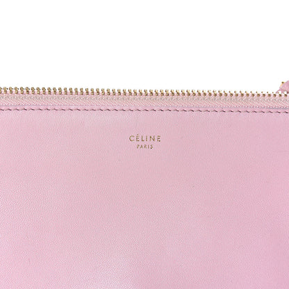 Celine Lambskin Small Trio Crossbody Bag Antique Rose 19 of 19