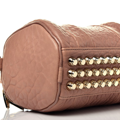 Alexander Wang Pebbled Lambskin Mini Rockie Latte Gold Hardware 8 of 9