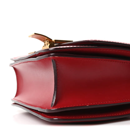 Celine Box Calfskin Small Classic Box Flap Bag Red 10 of 10