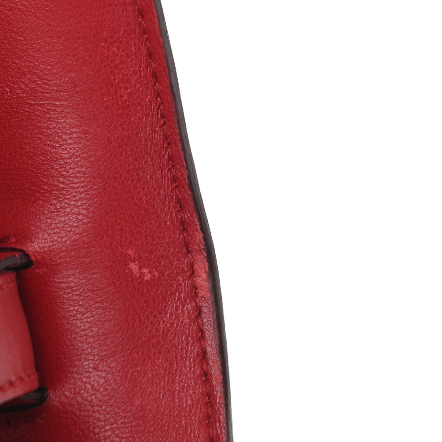 Smooth Calfskin Small Classic Box Flap Bag Red