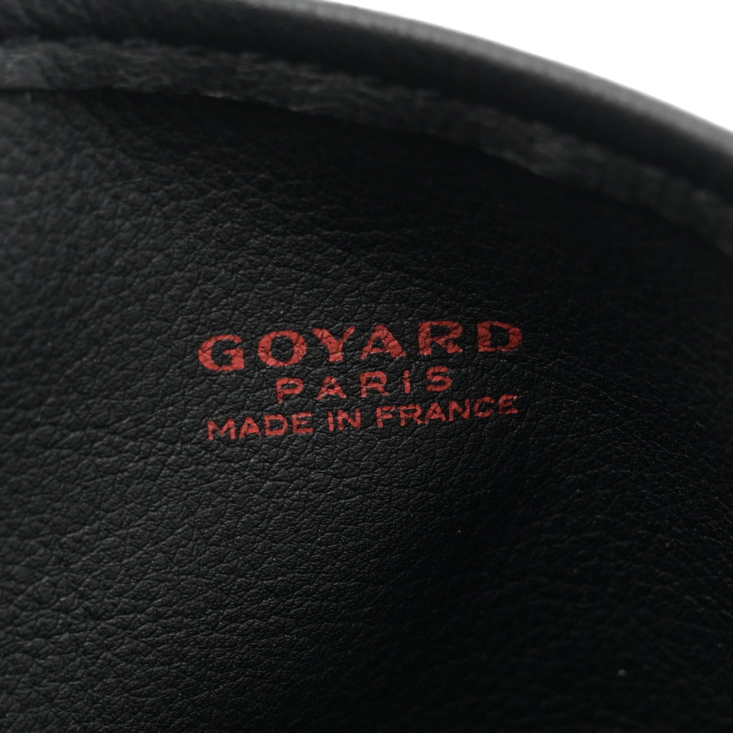 Goyardine Reversible Mini Anjou Black
