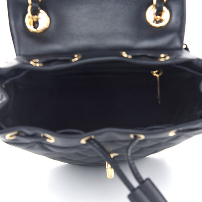 Chanel Calfskin Quilted Mini Urban Spirit Backpack Black 5 of 10